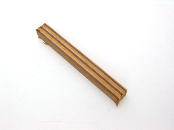 Kugelschreiberrohling Schichtholz gerade 3-fach (RL9)